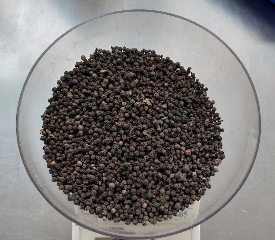 Vietnam Black Pepper - 550g/l FAQ